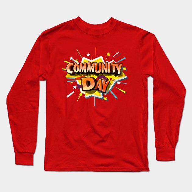 Community Day – November Long Sleeve T-Shirt by irfankokabi
